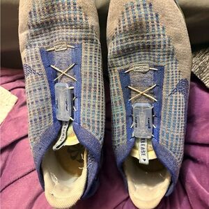 Nike Air VaporMax Men's Blue Athletic Shoes-WORN